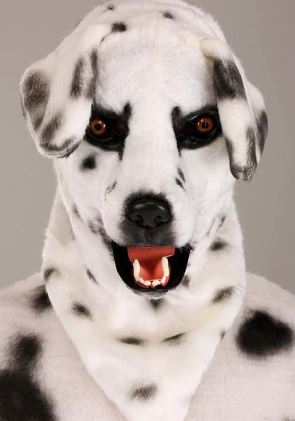 Dalmatian Mascot Suit With Mouth Mover Mask for Adults - US 3652