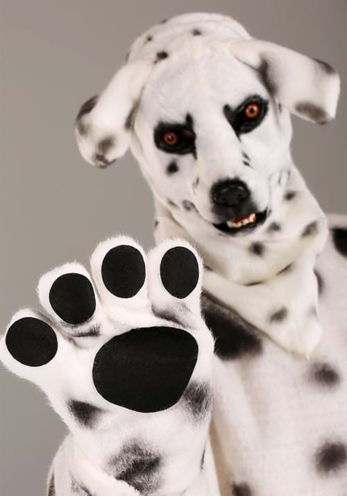 Dalmatian Mascot Suit With Mouth Mover Mask for Adults - US 3652