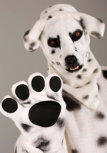 Dalmatian Mascot Suit With Mouth Mover Mask for Adults - US 3652