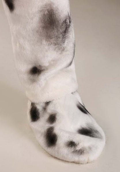 Dalmatian Mascot Suit With Mouth Mover Mask for Adults - US 3652