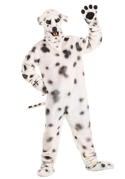 Dalmatian Mascot Suit With Mouth Mover Mask for Adults - US 3652