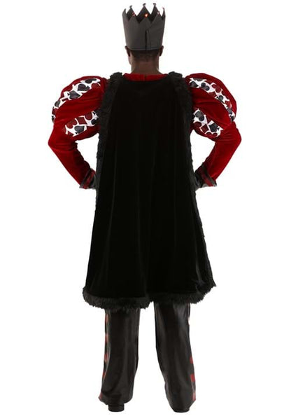 Dark King of Hearts Costume for Men - US 5731