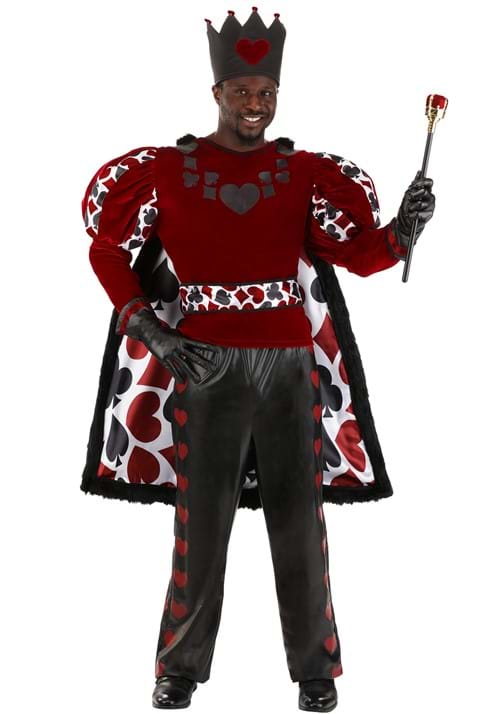 Dark King of Hearts Costume for Men - US 5731