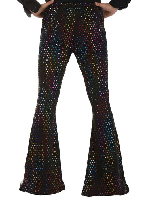 Dazzling Disco Costume Pants for Men - US 8858
