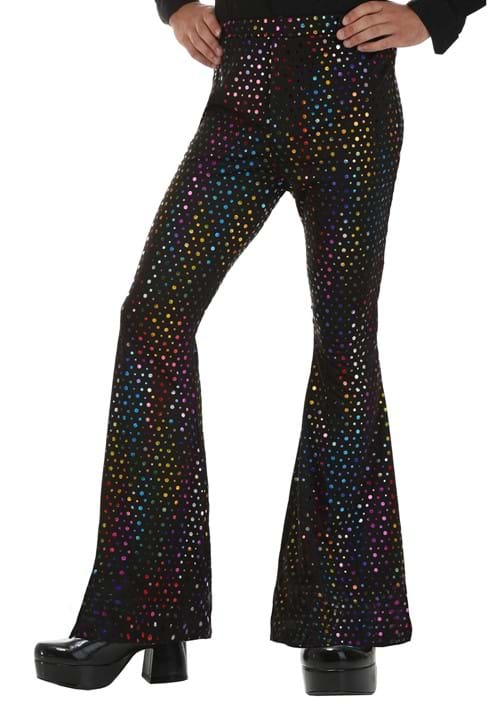 Dazzling Disco Costume Pants for Men - US 8858
