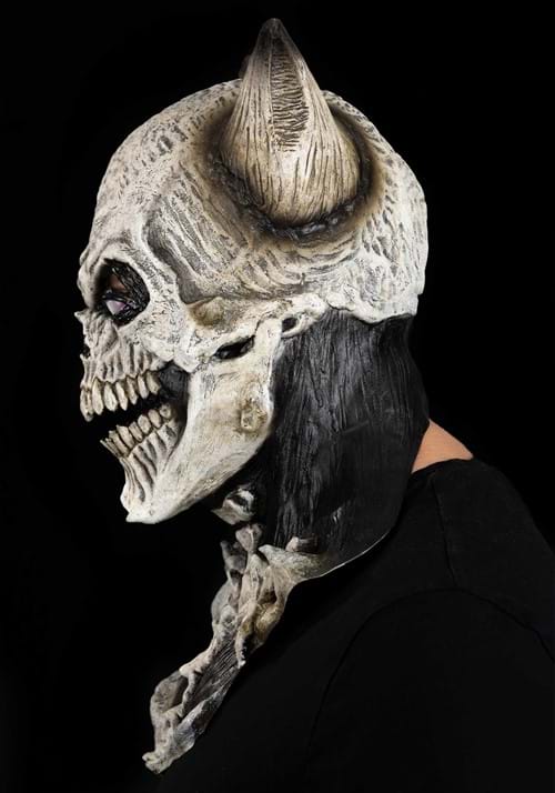 Deathkeeper White Mask for Adults - US 7055