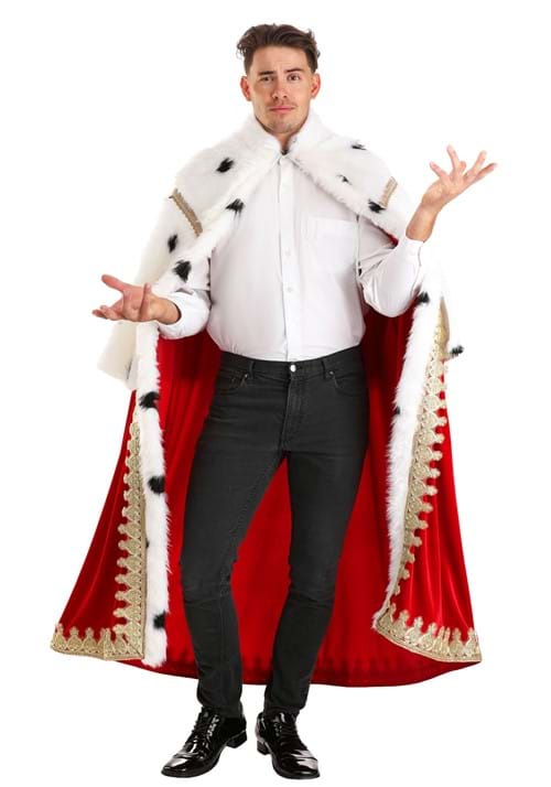 Deluxe Broadway King Costume Cape for Adults - US 1164