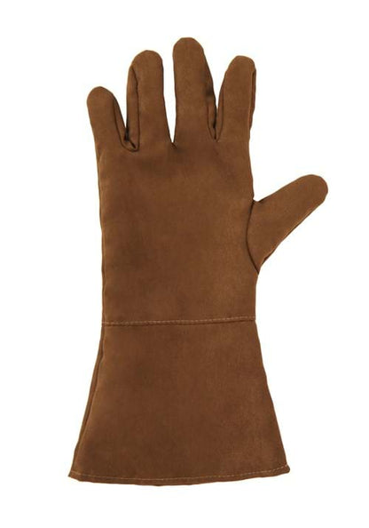 Deluxe Brown Pirate Costume Gloves for Adults - US 9495