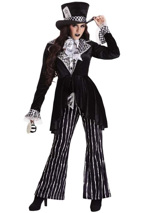 Deluxe Dark Mad Hatter Costume for Adults - US 6700
