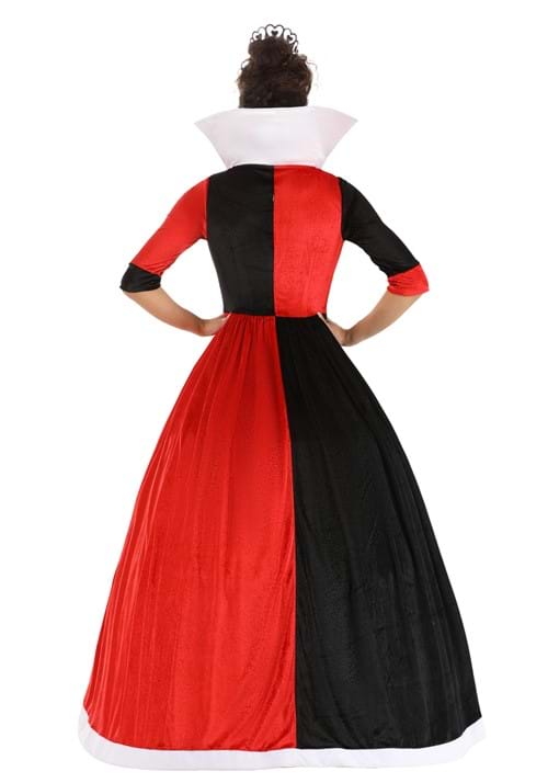 Deluxe Disney Queen of Hearts Costume Dress for Women - US 4612