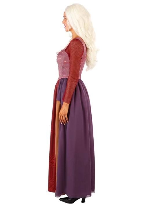 Women's Deluxe Disney Hocus Pocus Sarah Sanderson Costume Dress - US 3927