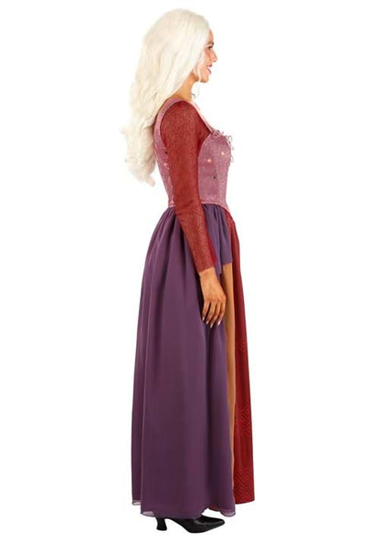 Women's Deluxe Disney Hocus Pocus Sarah Sanderson Costume Dress - US 3927