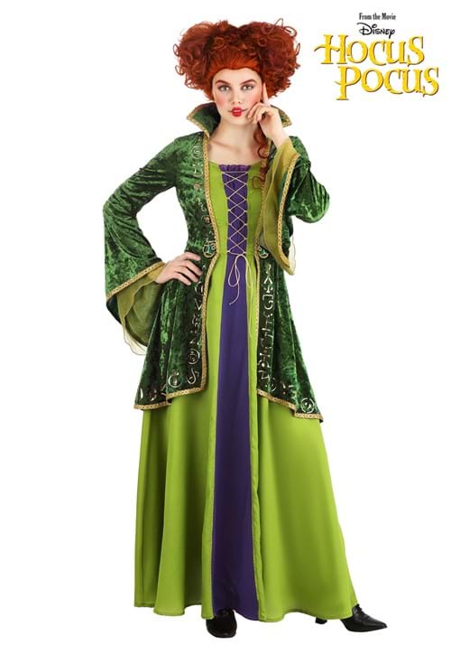 Women's Deluxe Disney Winifred Sanderson Costume Dress - US 7718