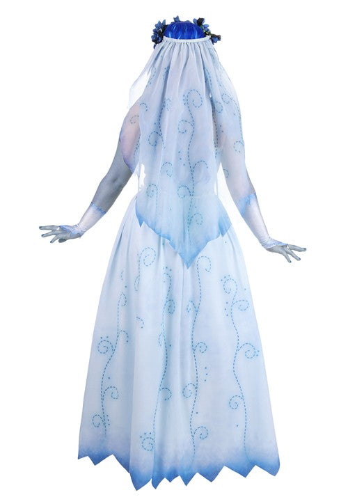 Women's Deluxe Corpse Bride Emily Costume Dress - US 7580