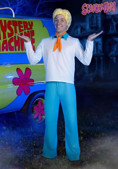 Men's Deluxe Fred Scooby Doo Costume - US 9520
