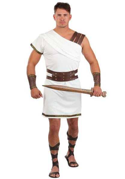 Men's Deluxe Greek Warrior Costume - US 8751