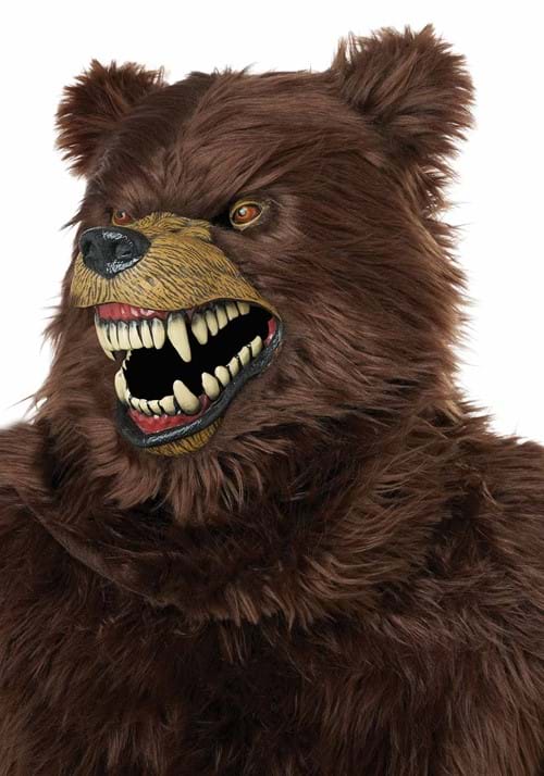 Deluxe Adult Grizzly Bear Costume with Ani-Motion Mask - US 6885