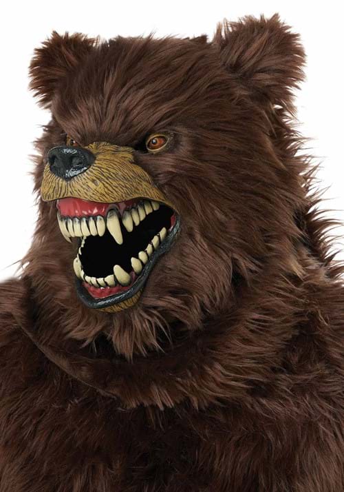 Deluxe Adult Grizzly Bear Costume with Ani-Motion Mask - US 6885