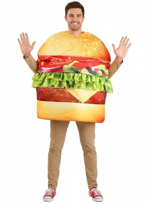 Adult Deluxe Hamburger Costume - US 4985