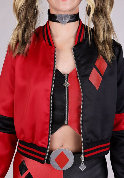Women's Deluxe Harley Quinn Costume Outfit - US 0546
