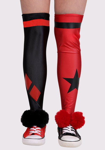 Women's Deluxe Harley Quinn Costume Outfit - US 0546