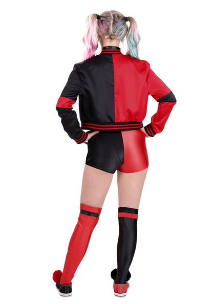 Women's Deluxe Harley Quinn Costume Outfit - US 0546