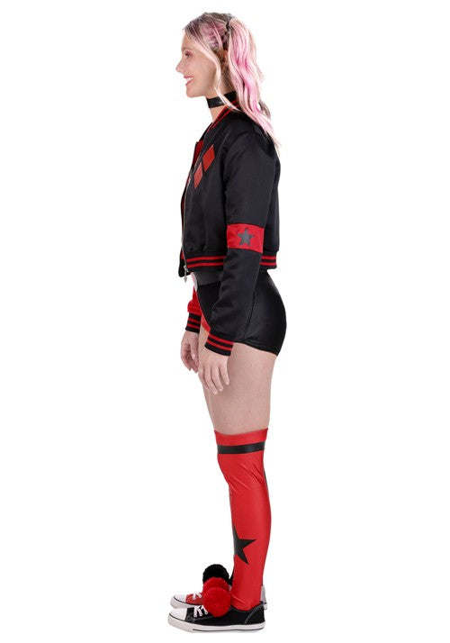 Women's Deluxe Harley Quinn Costume Outfit - US 0546