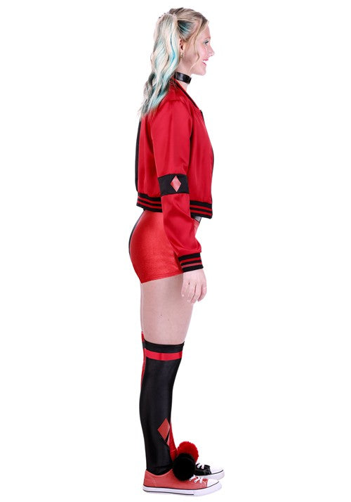 Women's Deluxe Harley Quinn Costume Outfit - US 0546