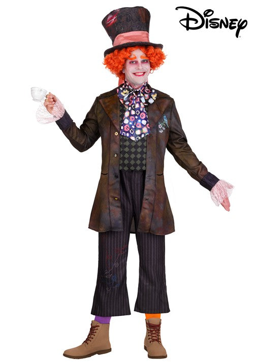 Men's Deluxe Live Action Disney Mad Hatter Costume - US 5608