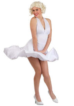 Women's Deluxe Marilyn Halter Dress Costume - US 5029