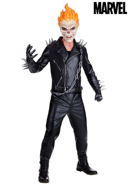 Men's Deluxe Marvel Ghost Rider Costume - US 3225