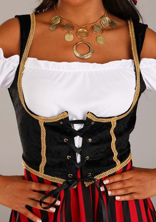 Deluxe Pirate Maiden Costume for Women - US 8087
