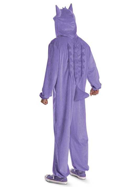 Adult Deluxe Pokémon Gengar Hooded Jumpsuit Costume - US 0048