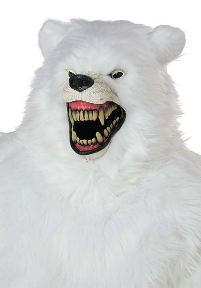 Adult Deluxe Polar Bear with Ani-Motion Costume Mask - US 2524