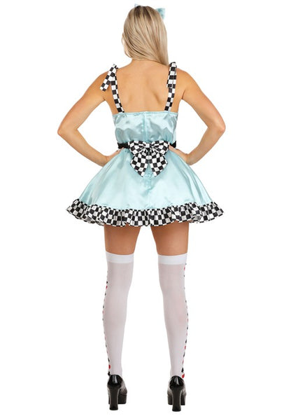Women's Deluxe Punky Alice Costume Dress - US 6693