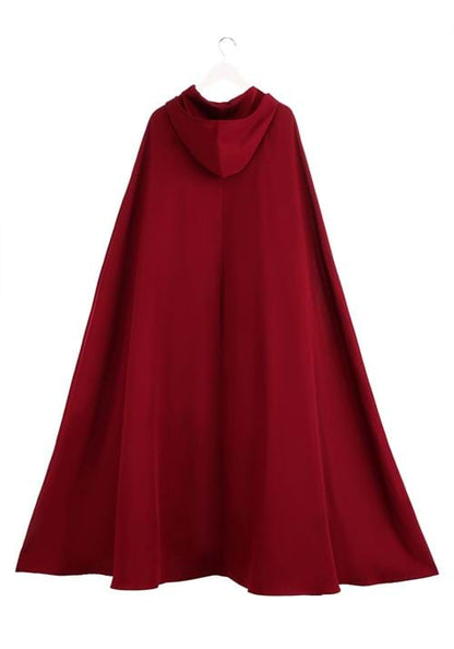 Women's Deluxe Red Cloak Costume - US 4317