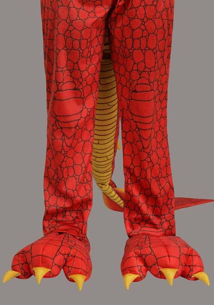 Adult Deluxe Red Dragon Costume - US 3015