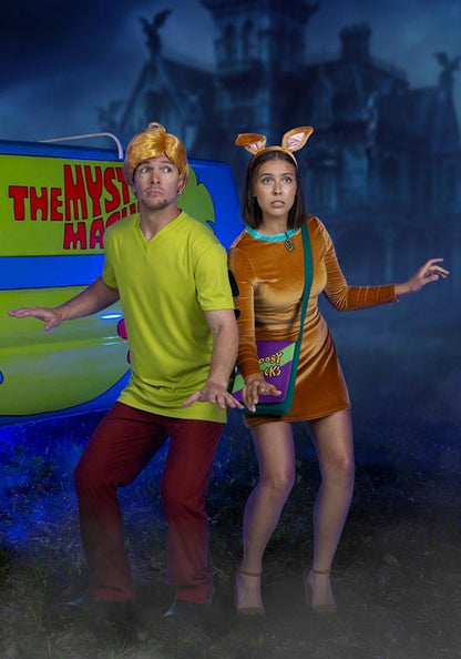 Men's Deluxe Shaggy Scooby Doo Costume - US 6996