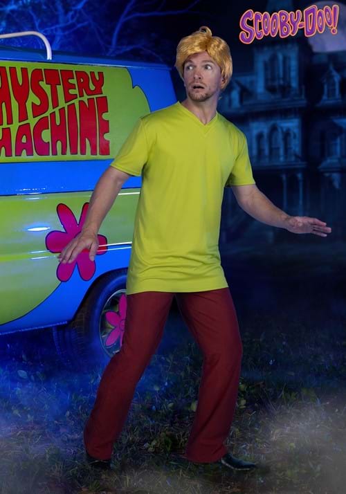 Men's Deluxe Shaggy Scooby Doo Costume - US 6996