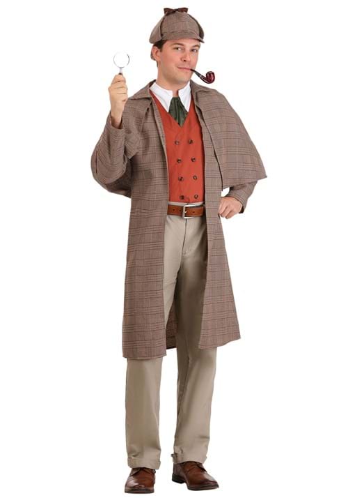 Men's Deluxe Sherlock Holmes Costume - US 6580