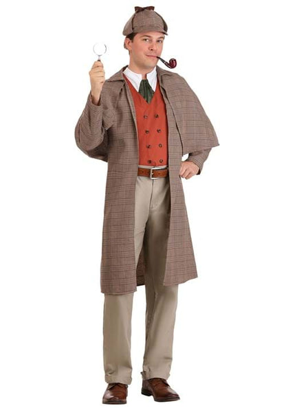 Men's Deluxe Sherlock Holmes Costume - US 6580