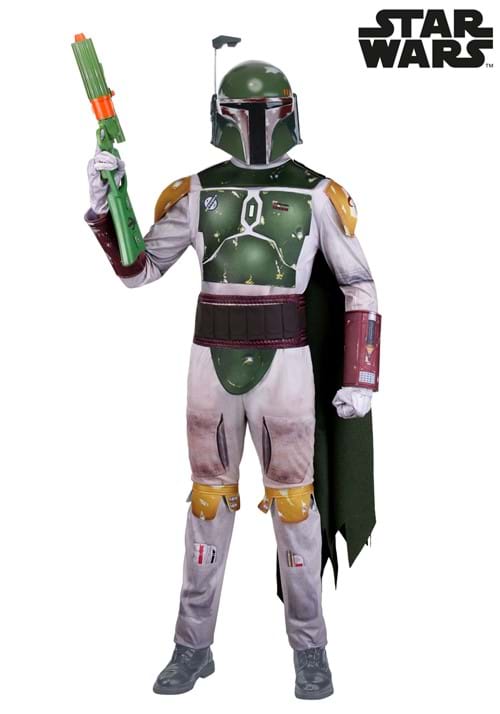 Men's Deluxe Star Wars Boba Fett Costume - US 0670