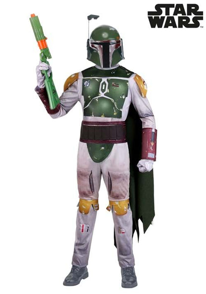 Men's Deluxe Star Wars Boba Fett Costume - US 0670