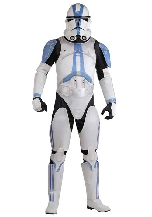 Men's Deluxe Star Wars Clone Trooper Costume - US 4766