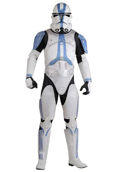 Men's Deluxe Star Wars Clone Trooper Costume - US 4766