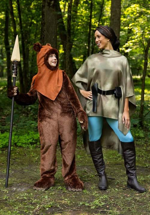 Women's Star War Deluxe Endor Battle Leia Costume - US 0643