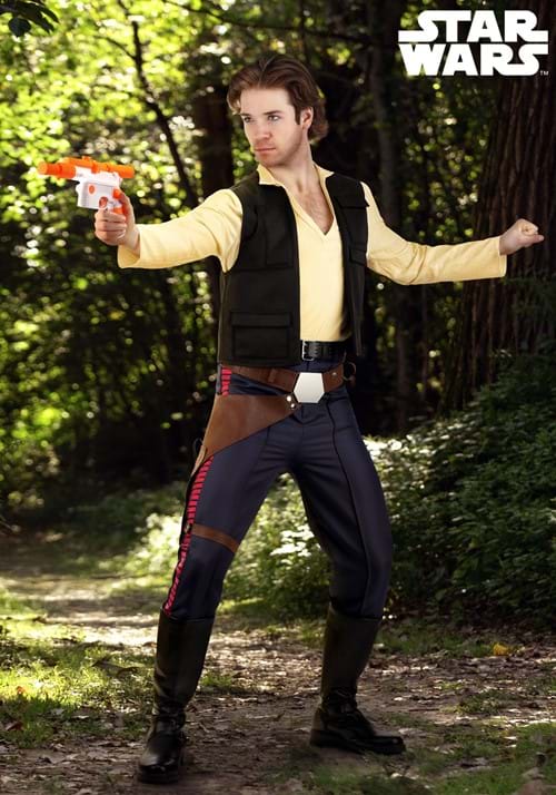 Men's Deluxe Star Wars Han Solo Costume - US 4088