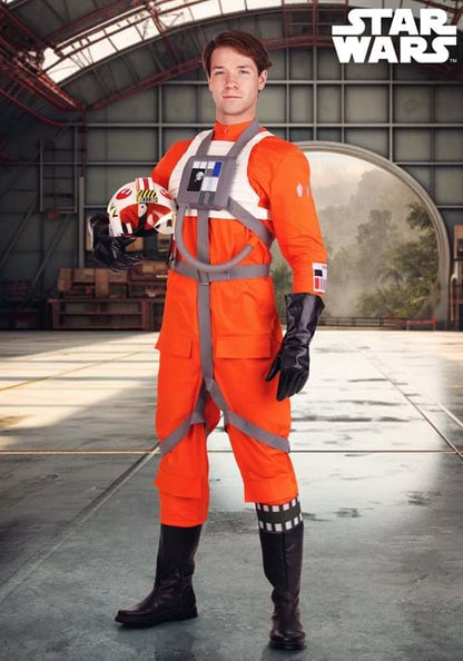 Men's Deluxe Star Wars X-Wing Pilot Costume - US 5539