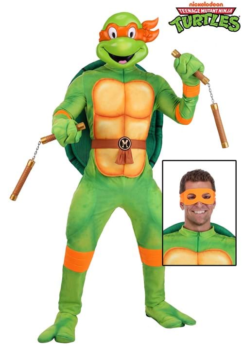 Adult Deluxe Teenage Mutant Ninja Turtles Michelangelo Costume - US 8227