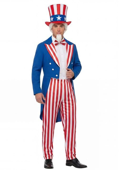 Deluxe Uncle Sam Costume for Adults - US 8645